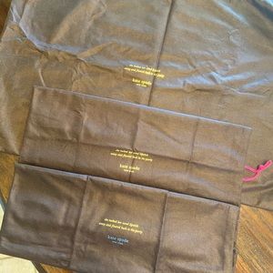 Kate Spade dust bags with drawstring